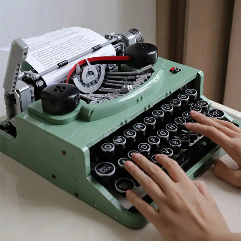 Retro Lego Typewriter