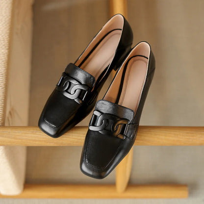 Melluso Orthopedic Leather Loafers