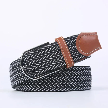 Casual Woven Fabric Elastic Belts