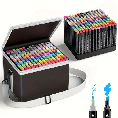 Dual Tip 48 Color Alcohol Marker Set