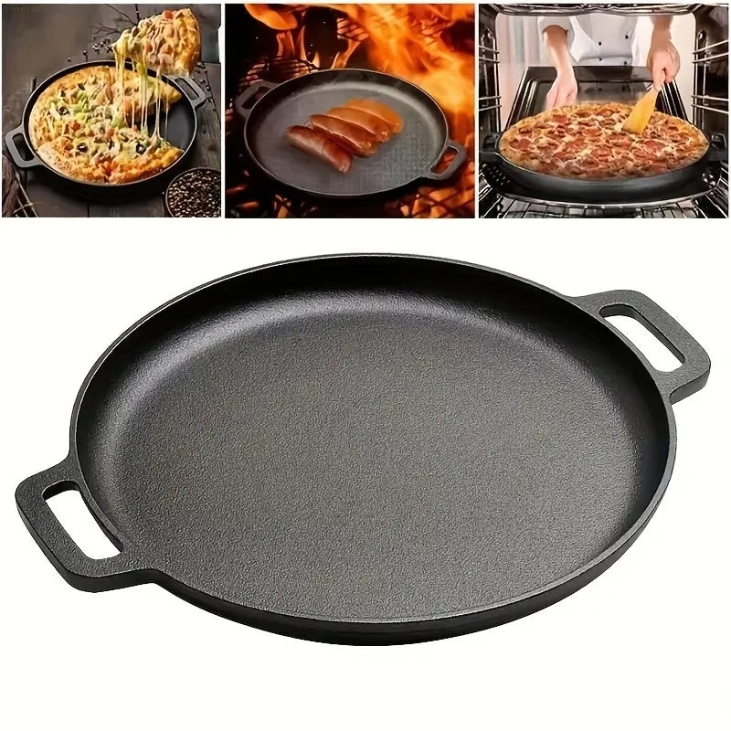 Multi-Function Cast Iron Non-Stick Griddle Skillet