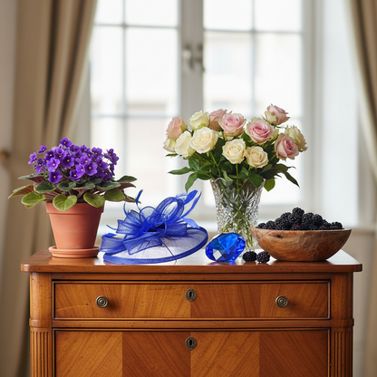 Hemp & Feather Hairpin Fascinators