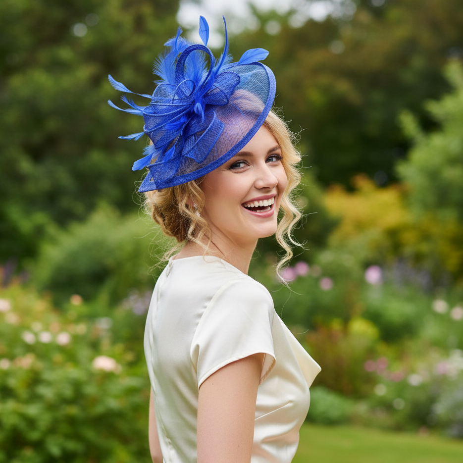 Hemp & Feather Hairpin Fascinators