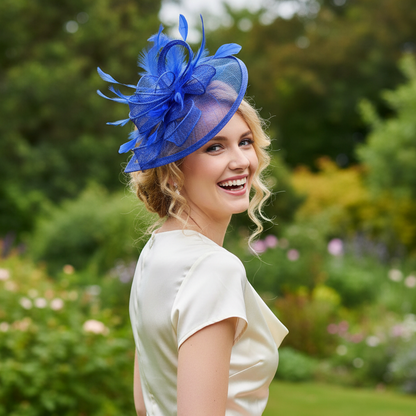 Hemp & Feather Hairpin Fascinators