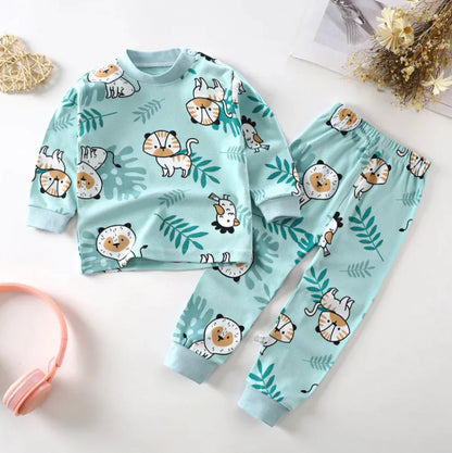 Kids CozyCotton Long Johns Pajama Set