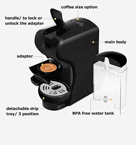 Multifunctional Italian Capsule Coffee Machine