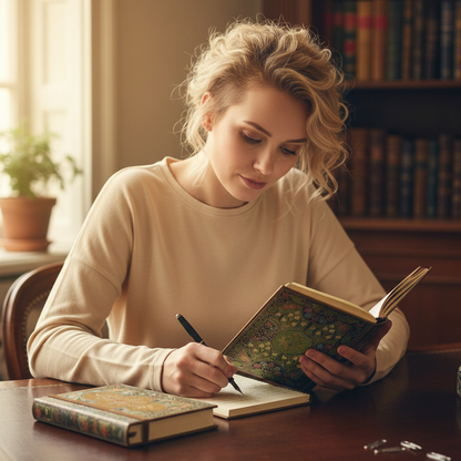 Butterfly & Floral Pattern Notebooks