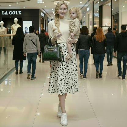 MIU MIN Leather Kelly Handbag