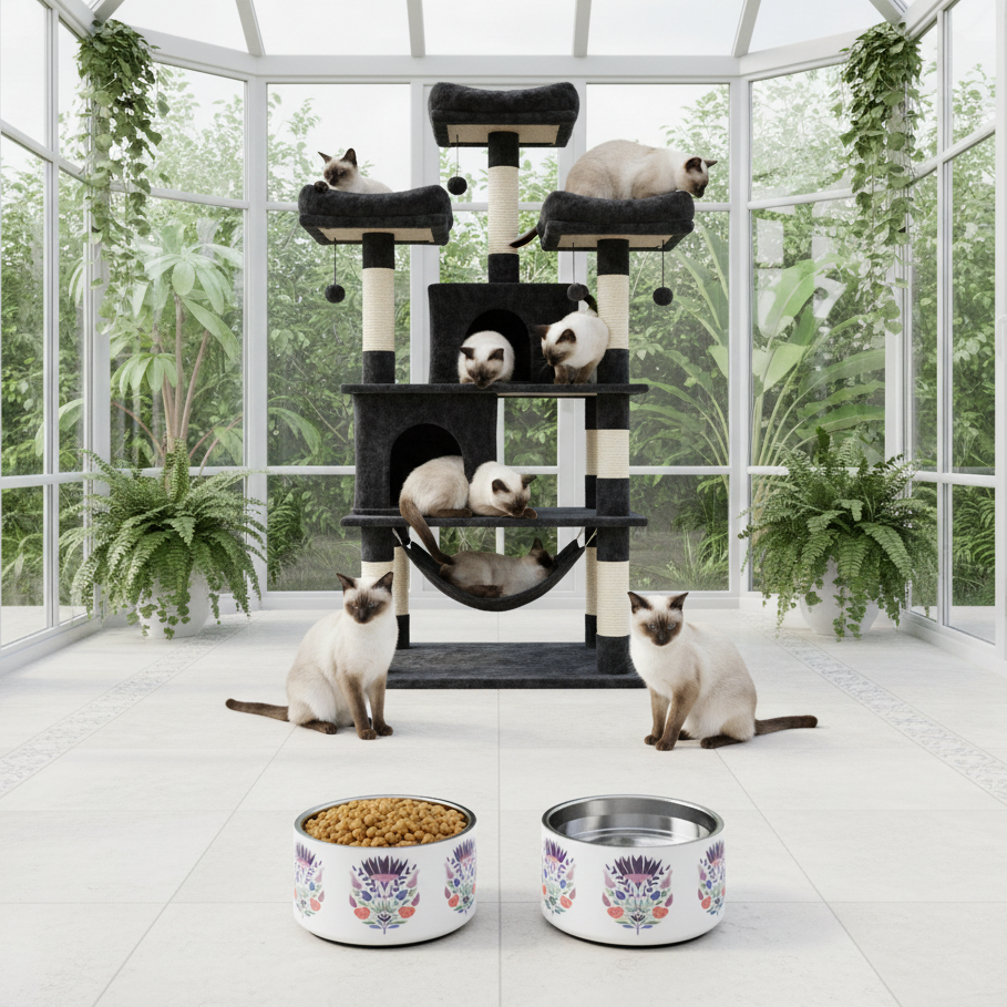 Double Wall Stainless Steel Pet Bowl