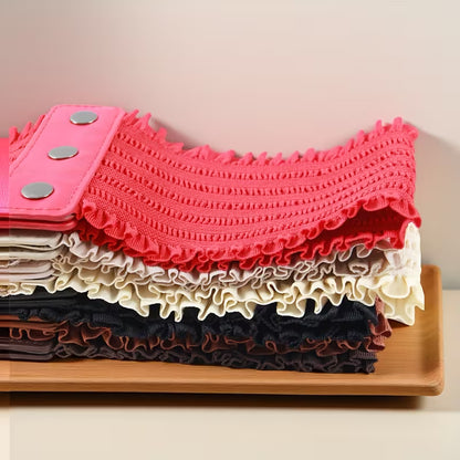 Domed Elastic Wide Belts