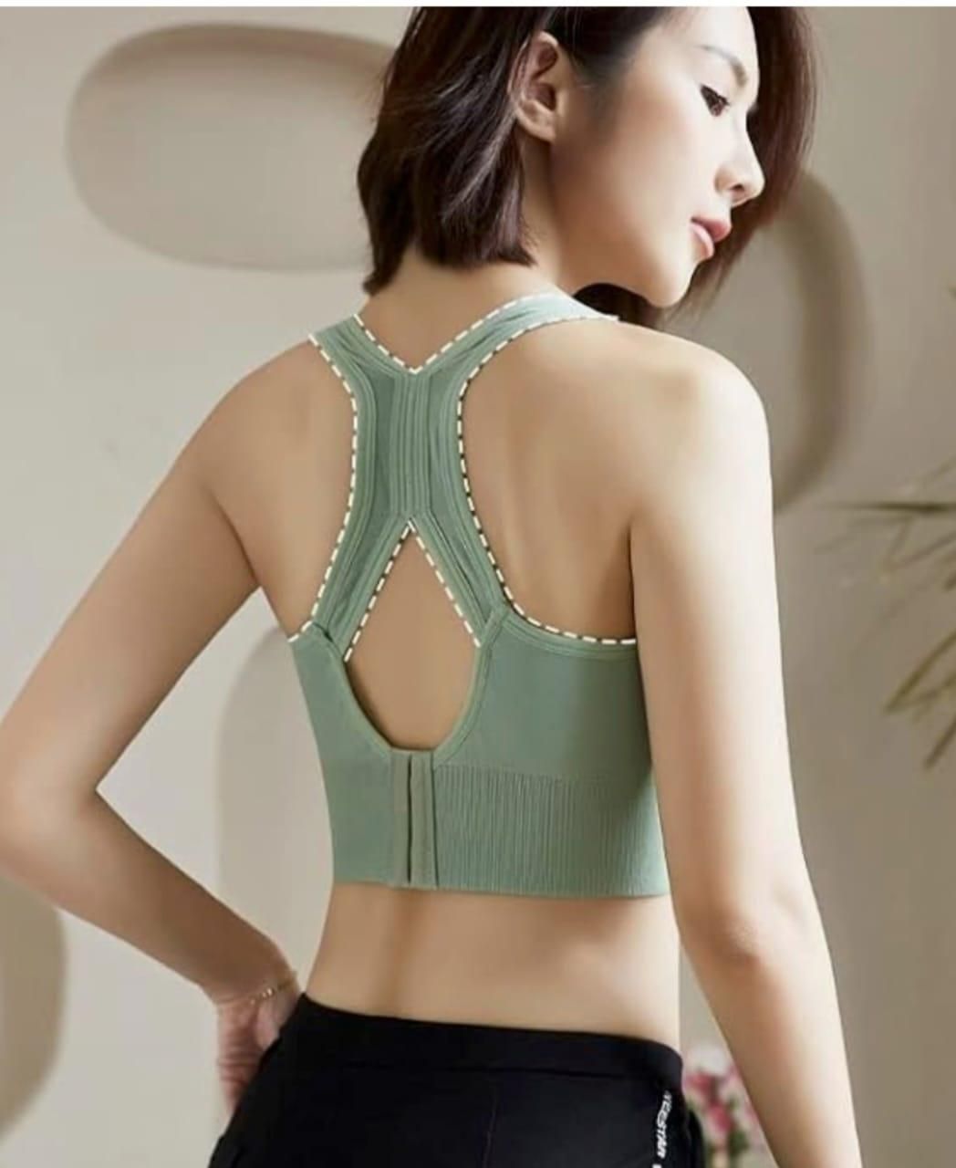 CELILIN Racerback Plus Size Sports Bras