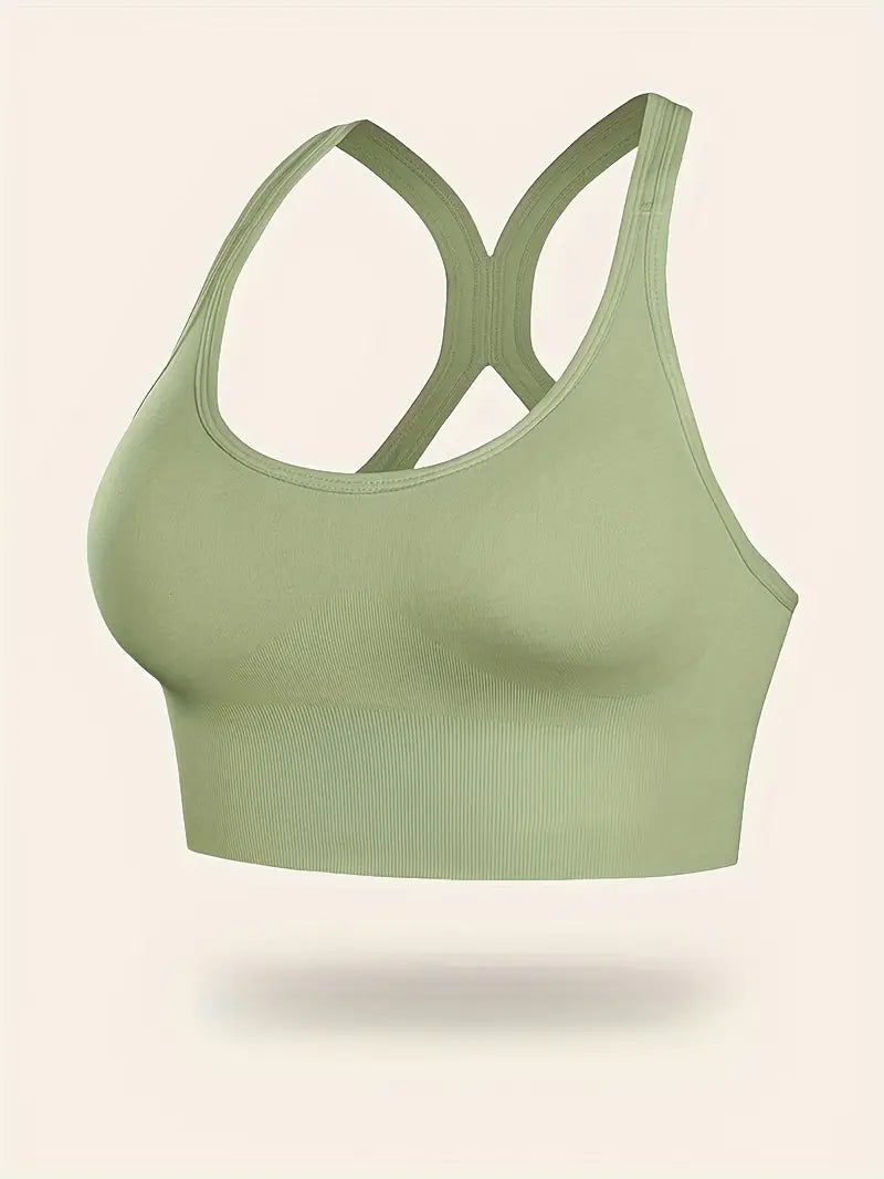 CELILIN Racerback Plus Size Sports Bras