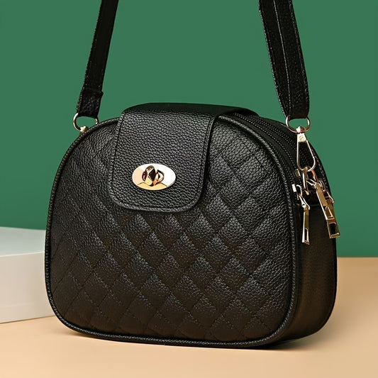 Quilted Designer Crossbody Bag