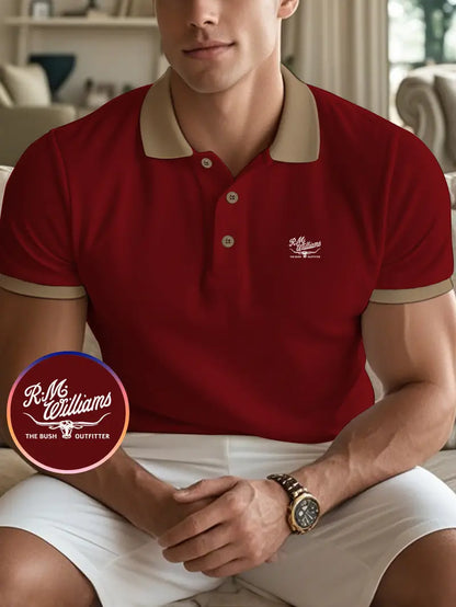 R. M. Williams Short Sleeve Polo Shirts