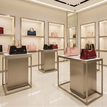 Noble Patent Leather Messenger Bags