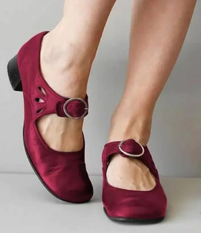 Mary Jane Chunky Heels