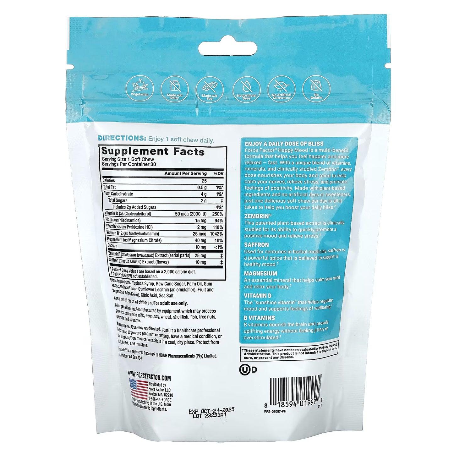 Force Factor Soft Chews