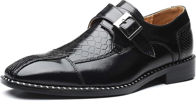 Monkstrap Leather Dress Shoes