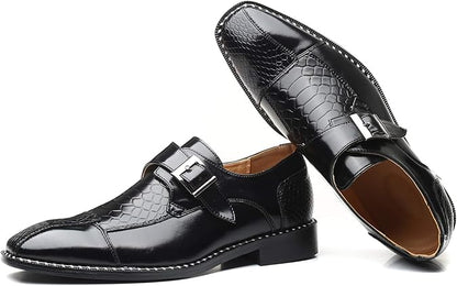 Monkstrap Leather Dress Shoes