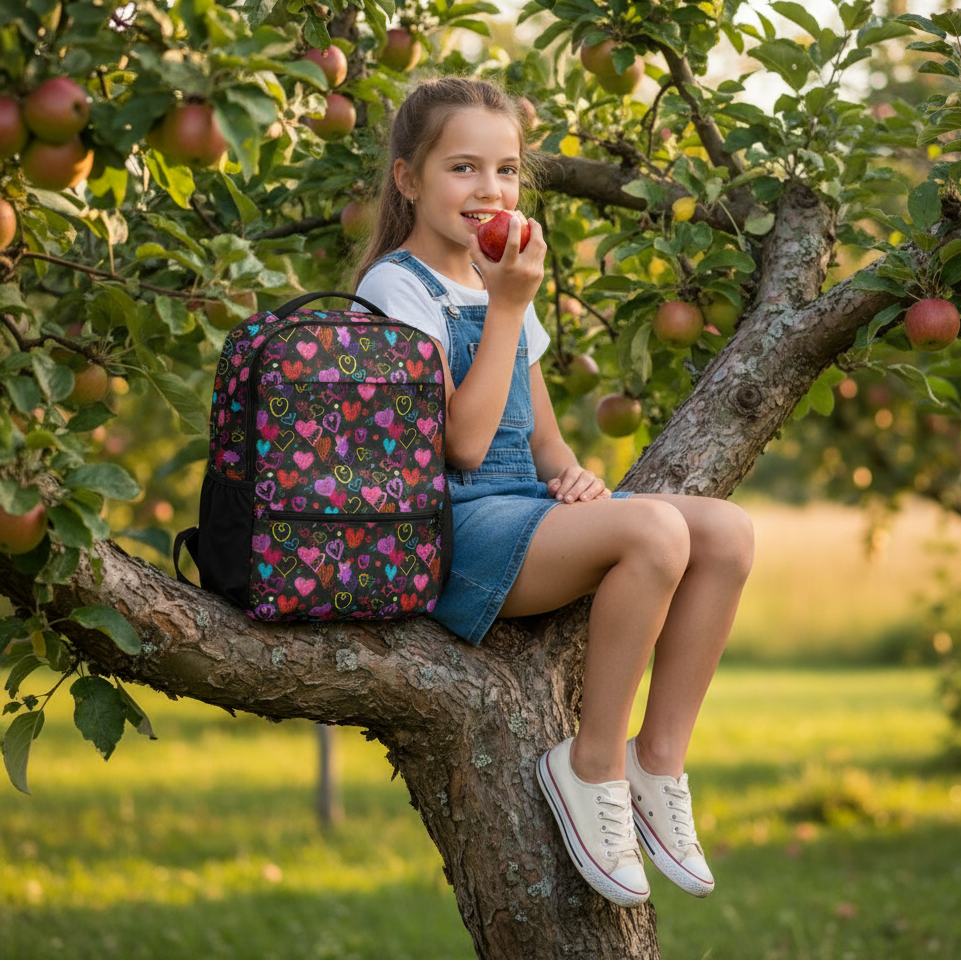 Chic Heart Explorer Backpack