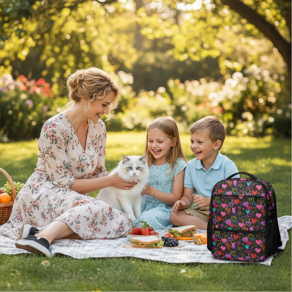 Chic Heart Explorer Backpack