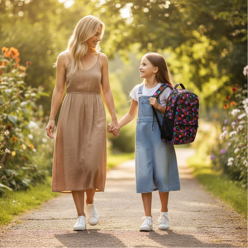 Chic Heart Explorer Backpack