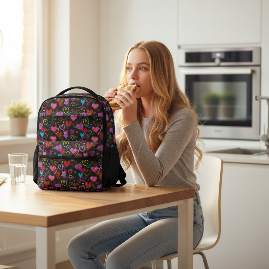 Chic Heart Explorer Backpack