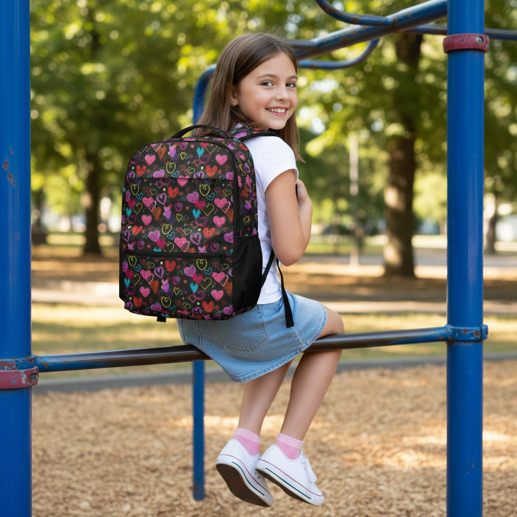 Chic Heart Explorer Backpack