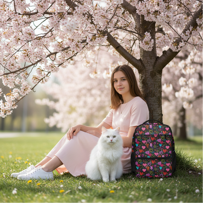 Chic Heart Explorer Backpack