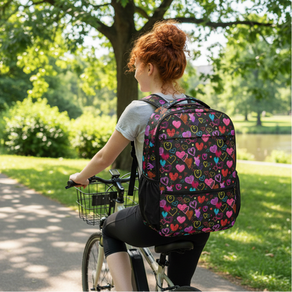 Chic Heart Explorer Backpack