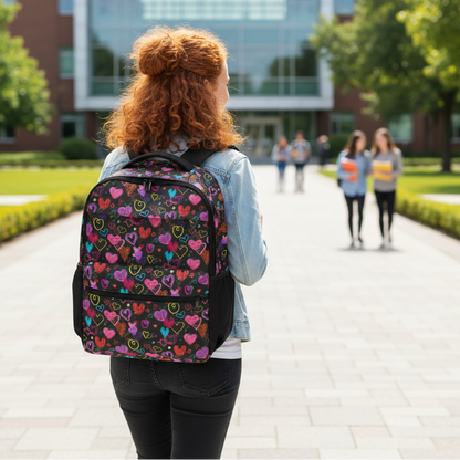 Chic Heart Explorer Backpack