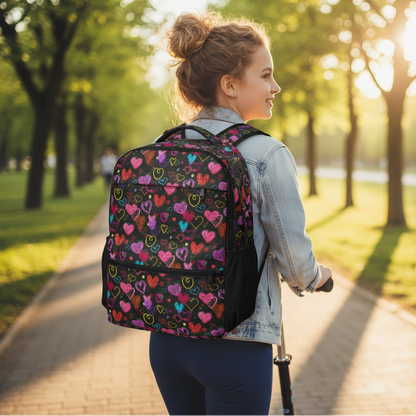 Chic Heart Explorer Backpack