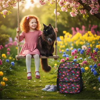 Chic Heart Explorer Backpack