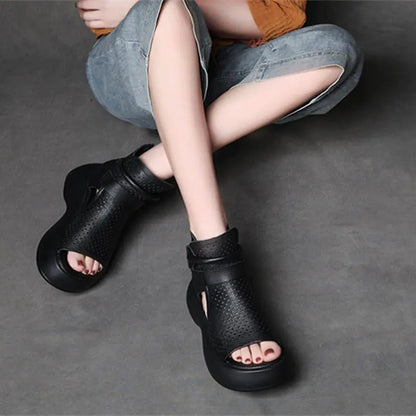 Roman High-Top Platform Sandals