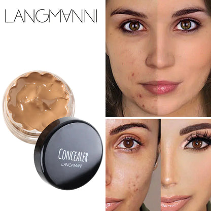 LANGMANNI Professional Full Coverage Matte Concealer Foundation