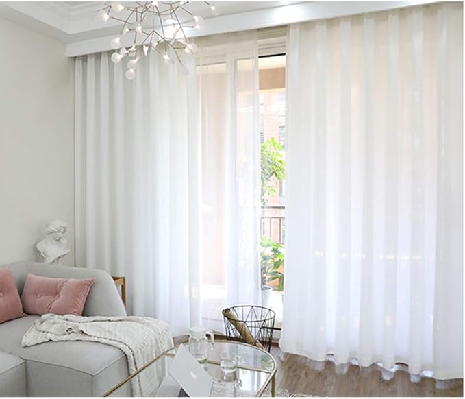 Classic Sheer Polyester Gauze Curtains