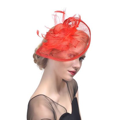 Hemp & Feather Hairpin Fascinators