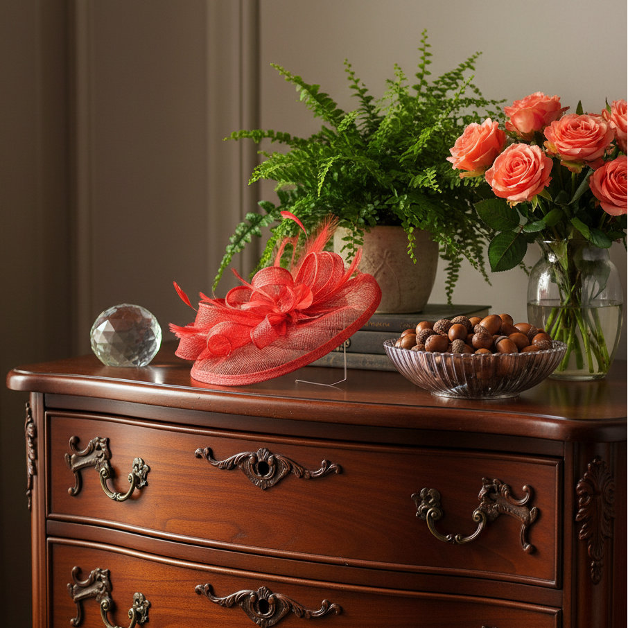 Hemp & Feather Hairpin Fascinators