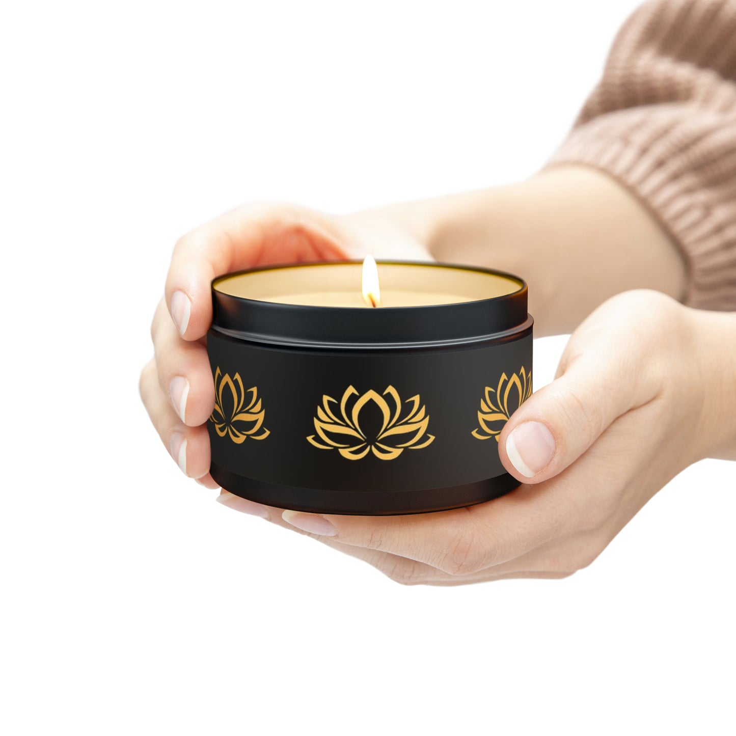 Luxury Tin Candles 100% Natural Coconut Soy