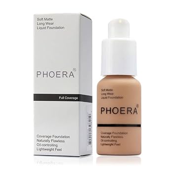 PHOERA Full Coverage Matte Liquid Foundation