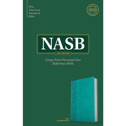 NASB Leathersoft Thinline Large Print Bible