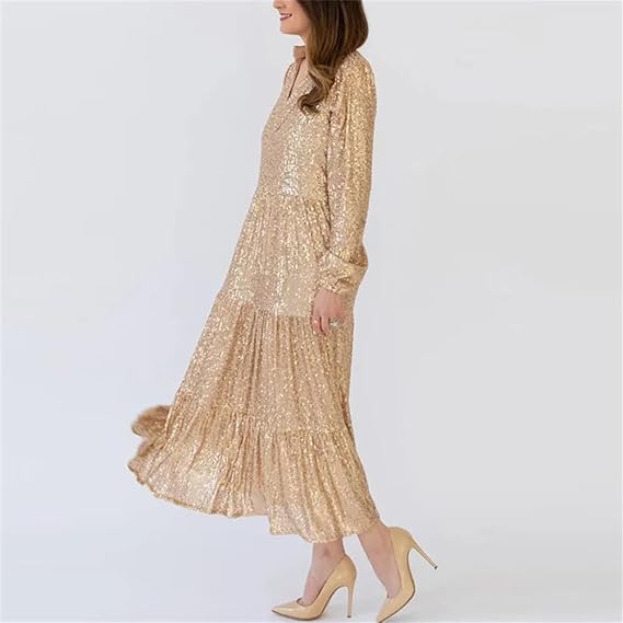 Sable Midi Sequin Dress