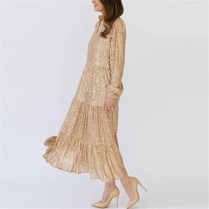 Sable Midi Sequin Dress