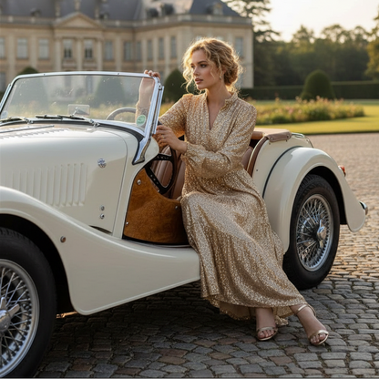 Sable Midi Sequin Dress