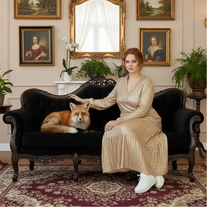 Sable Midi Sequin Dress