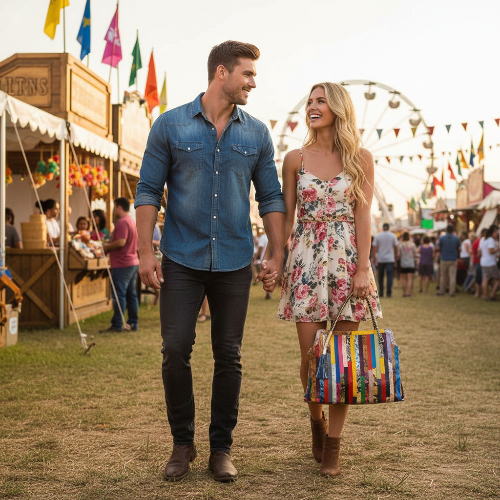 Bohemian Snake Print Genuine Leather Tote Bag