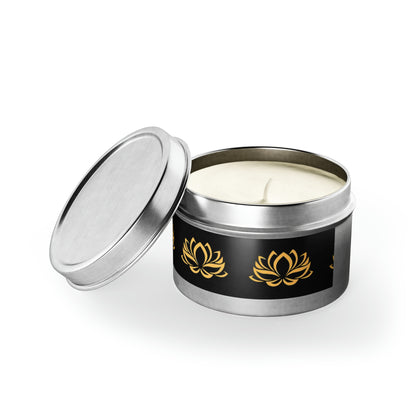 Luxury Tin Candles 100% Natural Coconut Soy