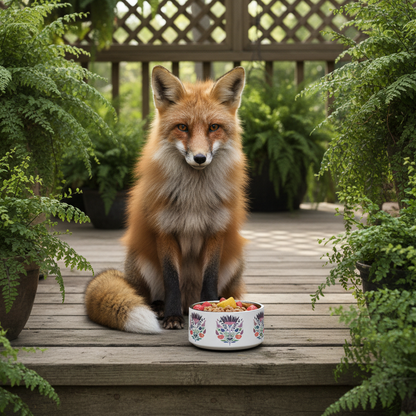 Double Wall Stainless Steel Pet Bowl