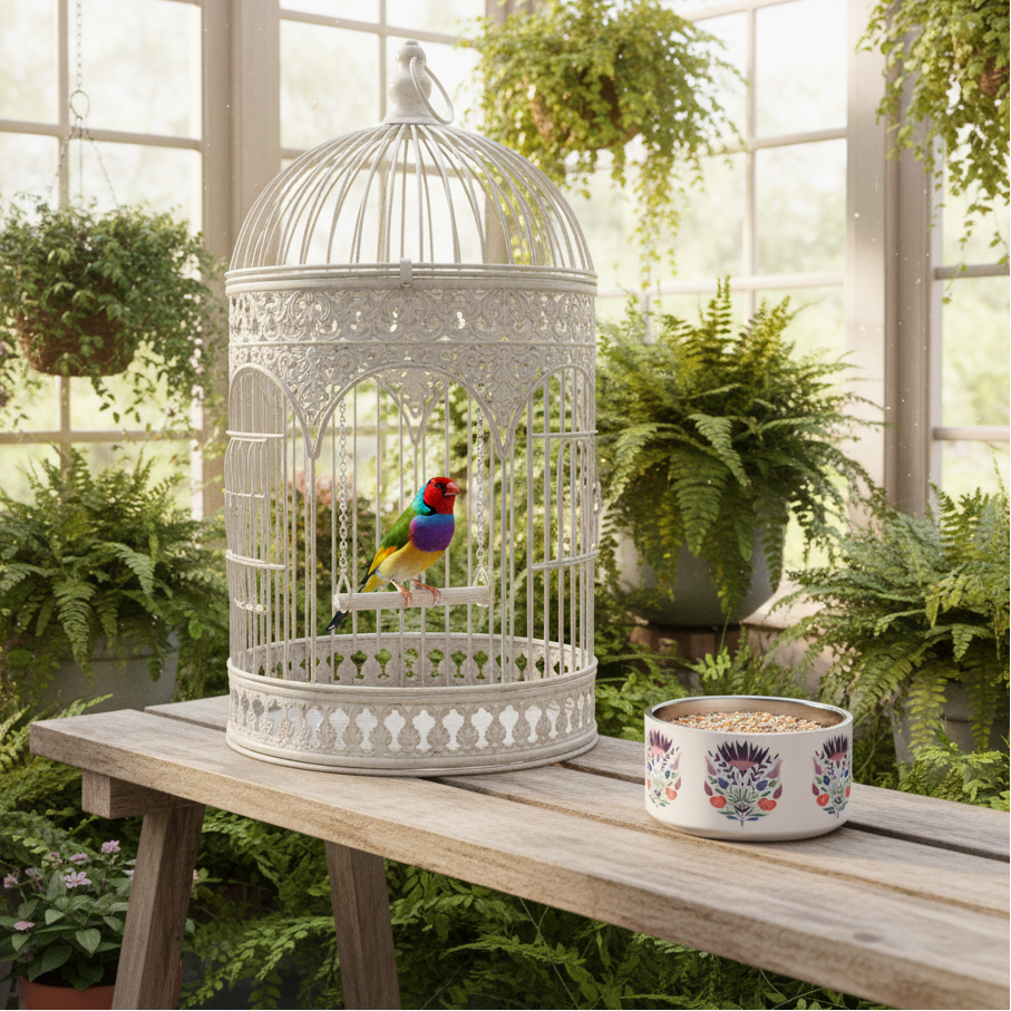 Double Wall Stainless Steel Pet Bowl