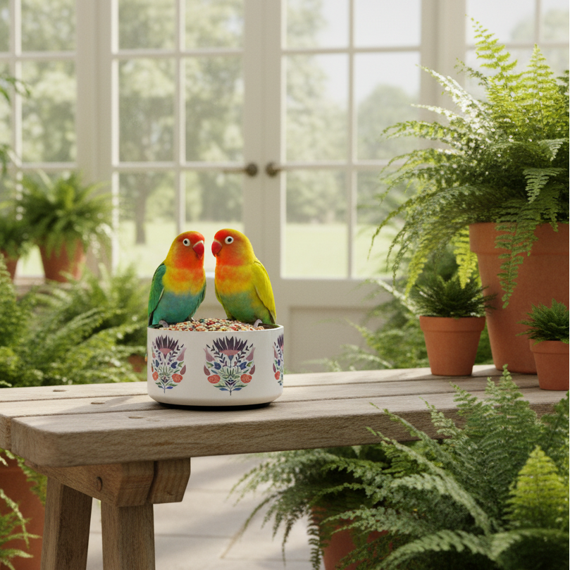 Double Wall Stainless Steel Pet Bowl